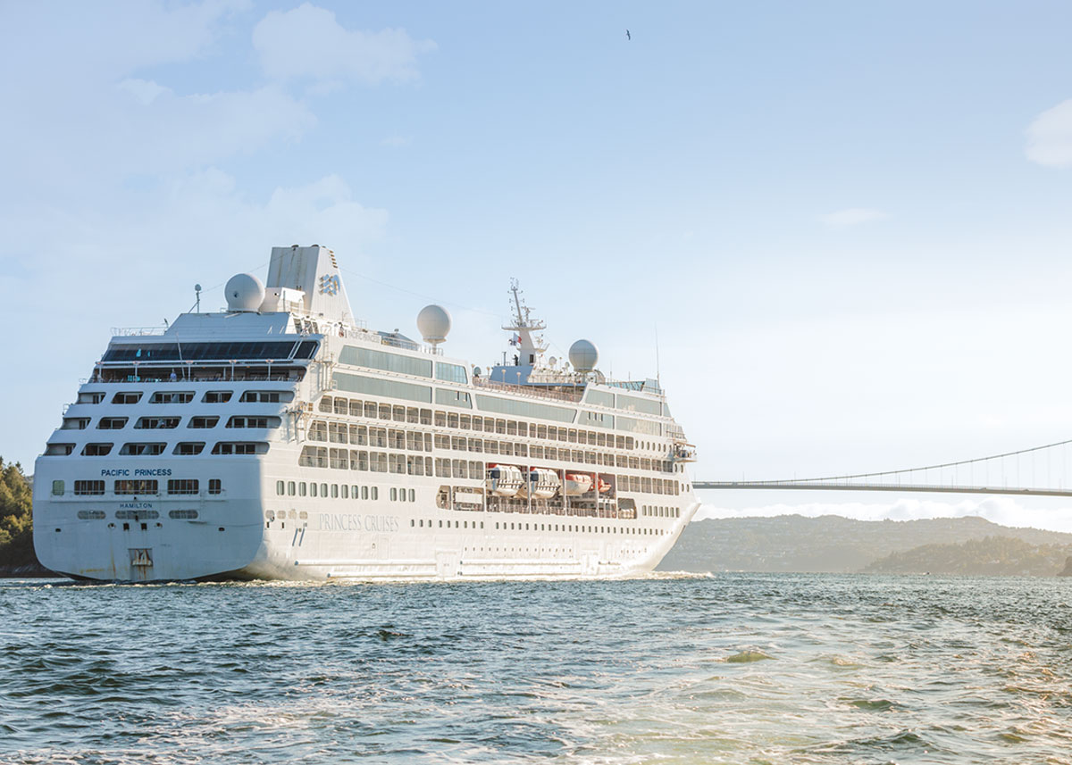 An image of a ship to highlight the new ccelleron ACCX300-L series turbocharger