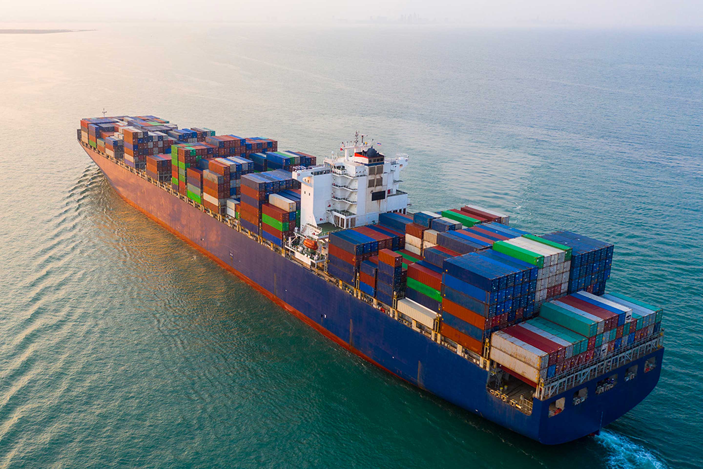 An image of a ship used to highlight how digital solutions give turbocharger operators more in-depth insights