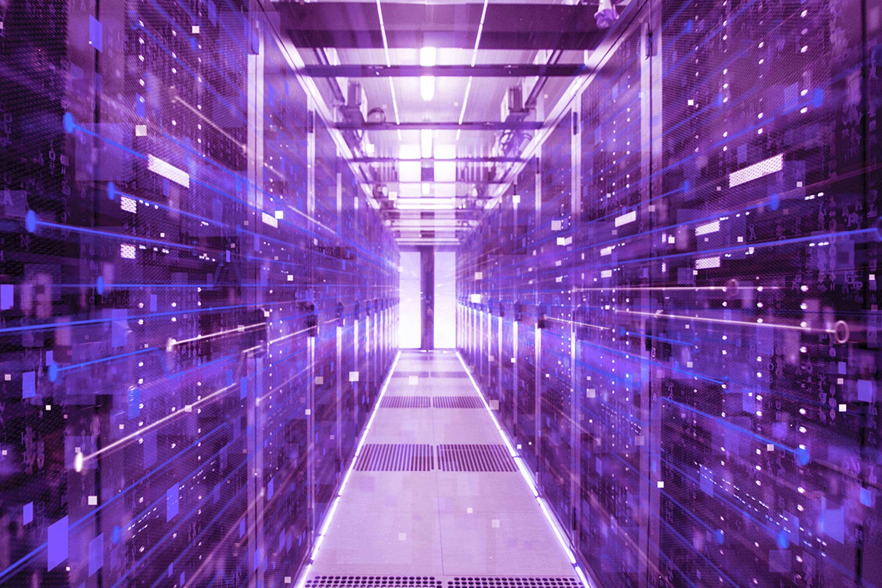 An image of a data centre