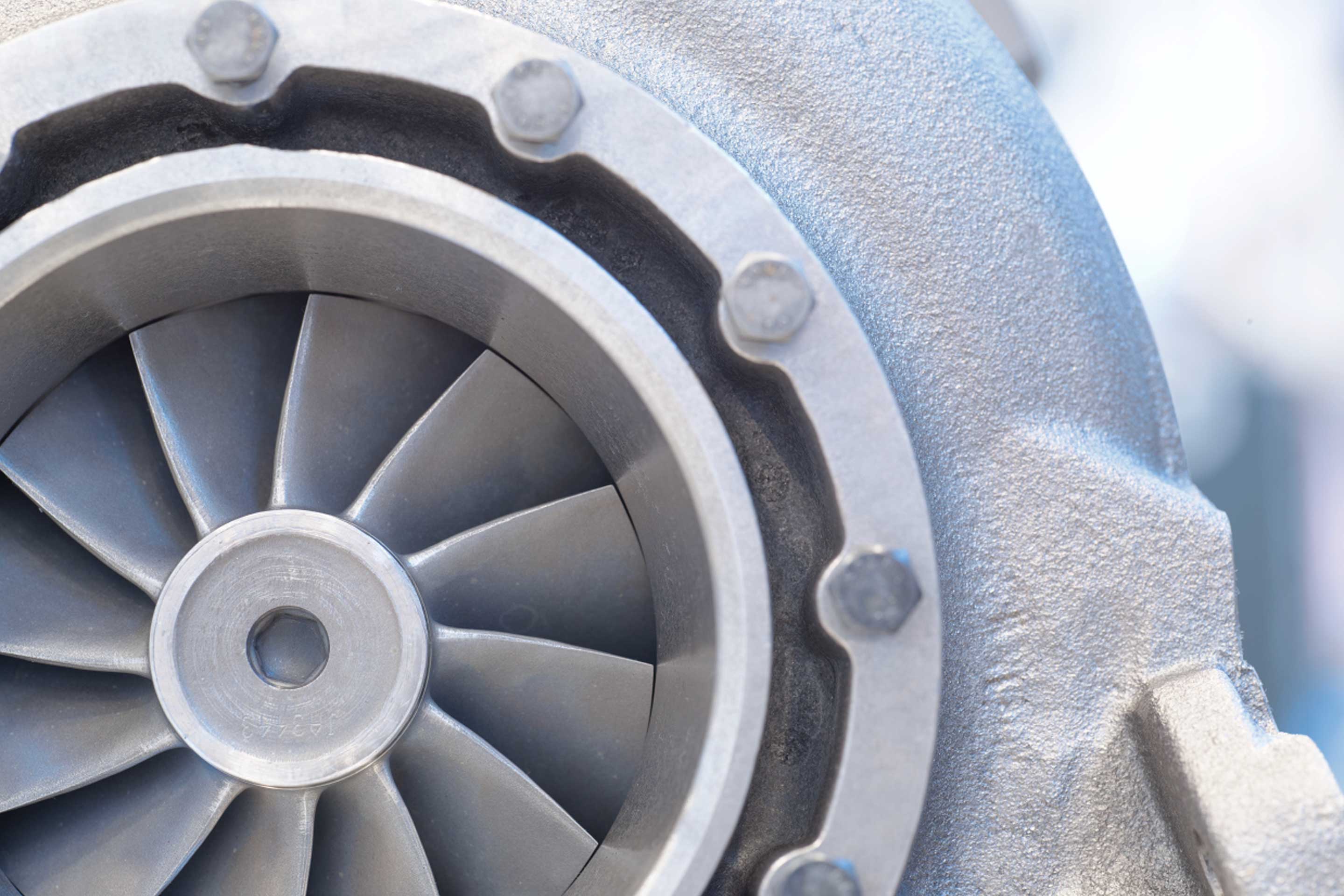Accelleron TPS44-H turbocharger used to describe surging in operation