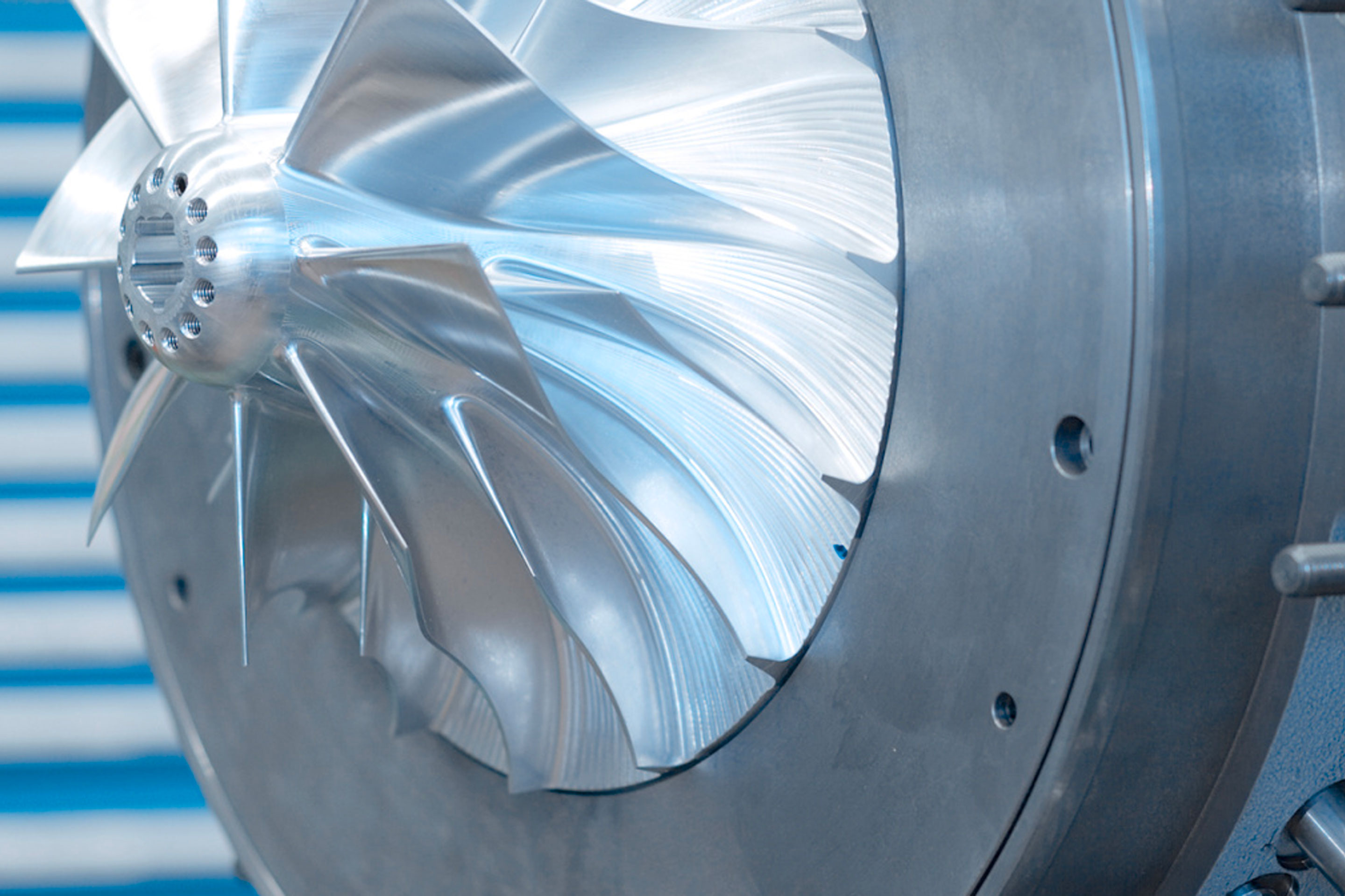 A close up of a turbocharger cartridge