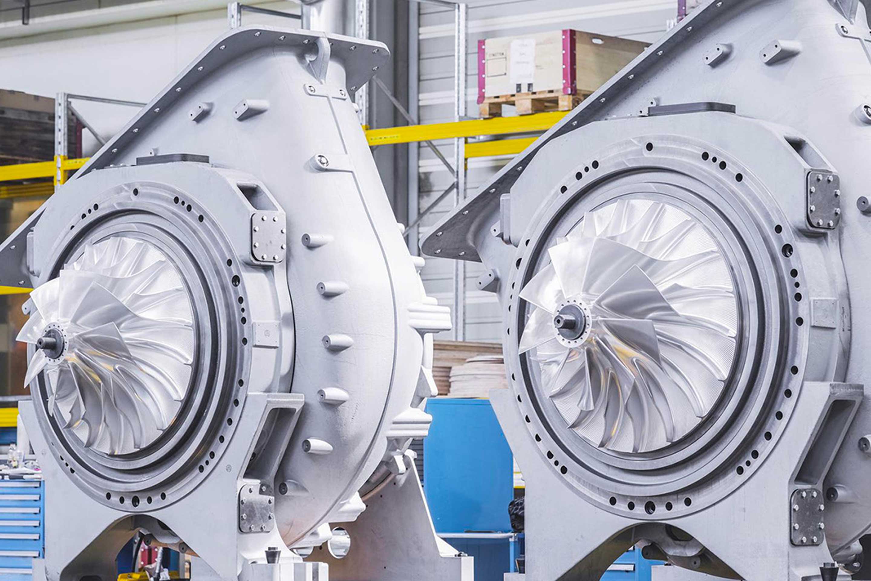 An image of an Accelleron A190-L turbocharger