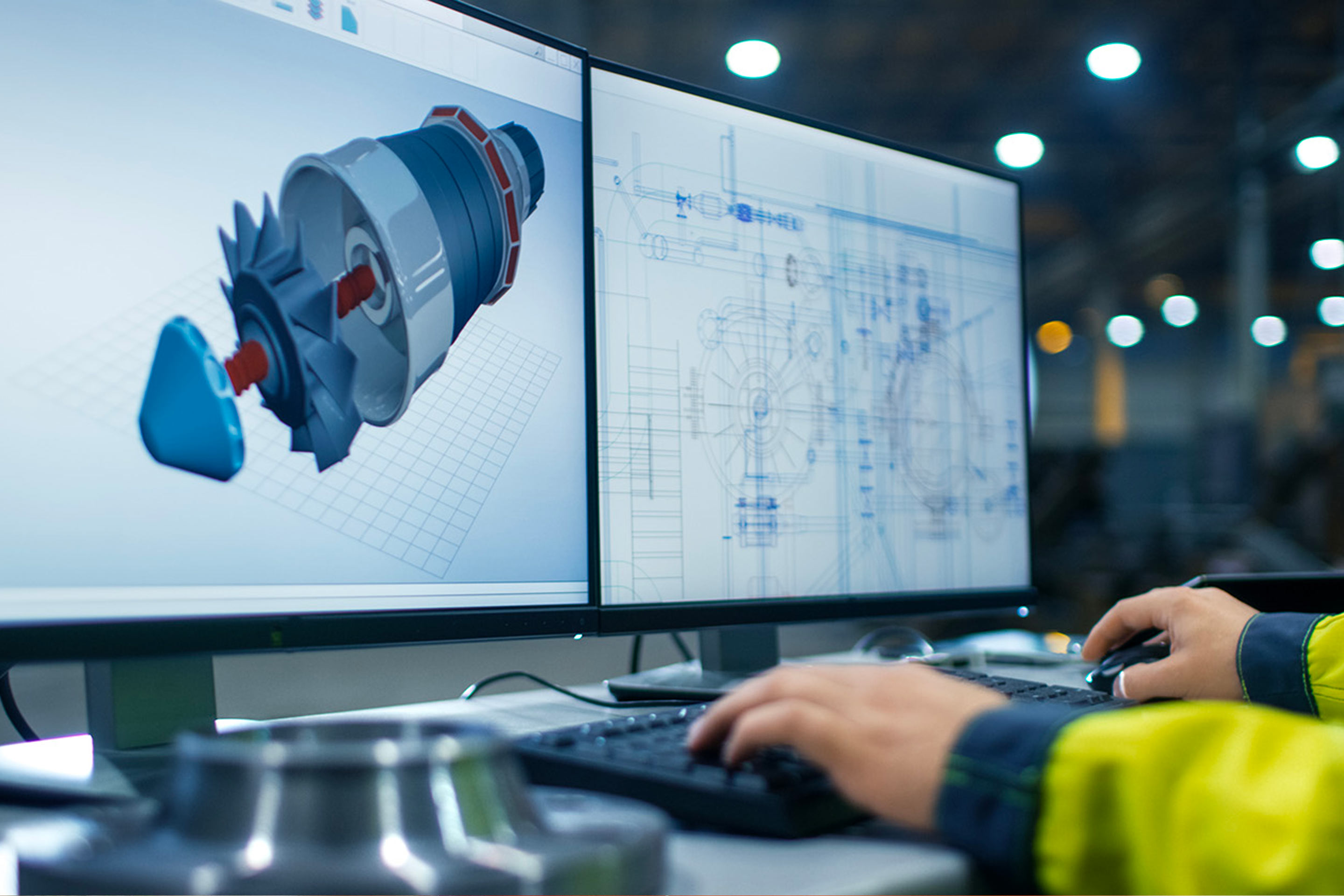 Computer screens showing how smart data can help ABB Turbocharging