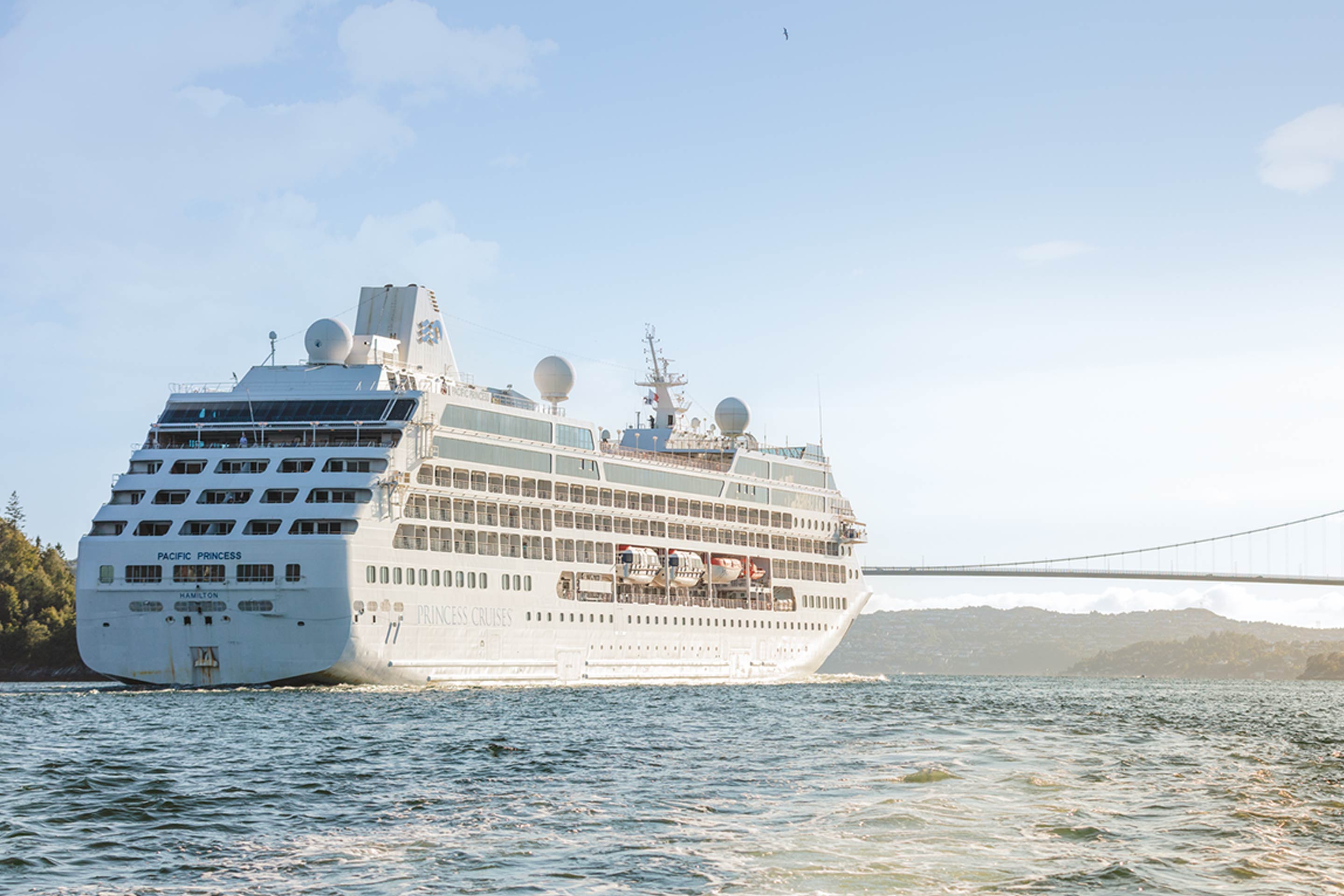 An image of a ship to highlight the new ccelleron ACCX300-L series turbocharger