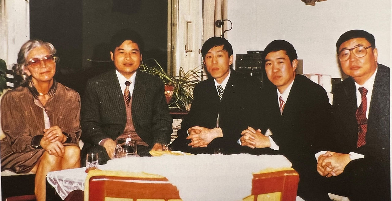 Chinese turbocharger licensing team, Baden, 1986