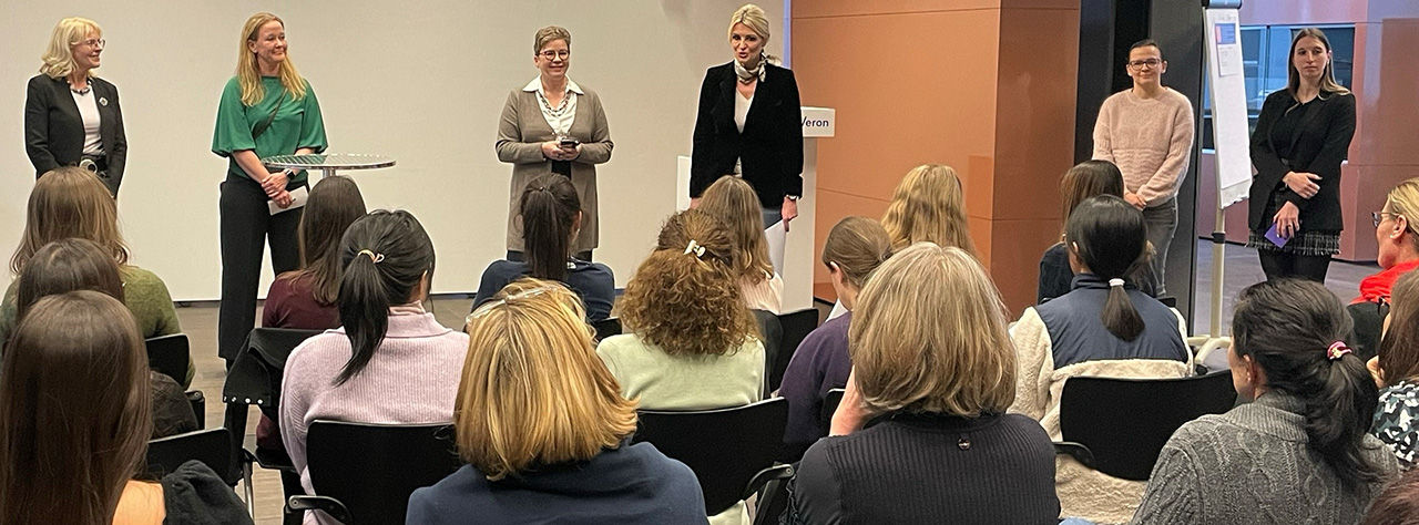 Accelleron - The network welcomes guest speaker Gabriele Sons, Chair of the Nomination and Compensation Committee for Accelleron’s Board of Directors, discussing insights from her own leadership journey, January 2024