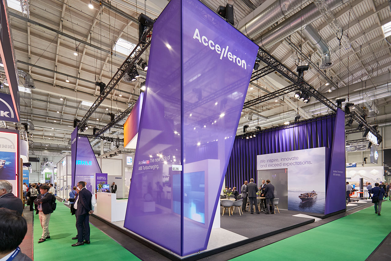 Accelleron’s stand at SMM 2022