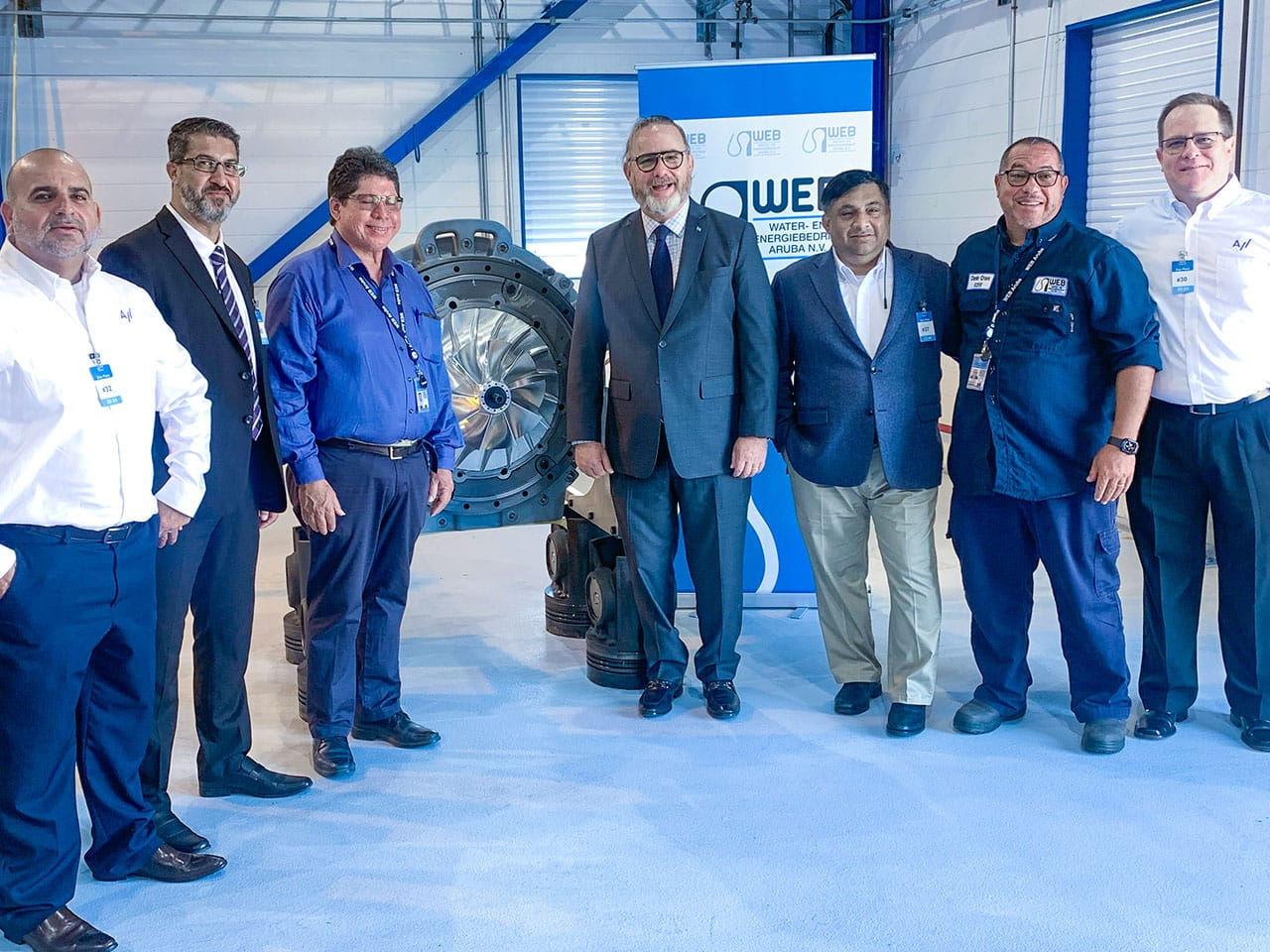 Accelleron signs unique Turbo LifecycleCare service contract with power utility WEB Aruba N.V.