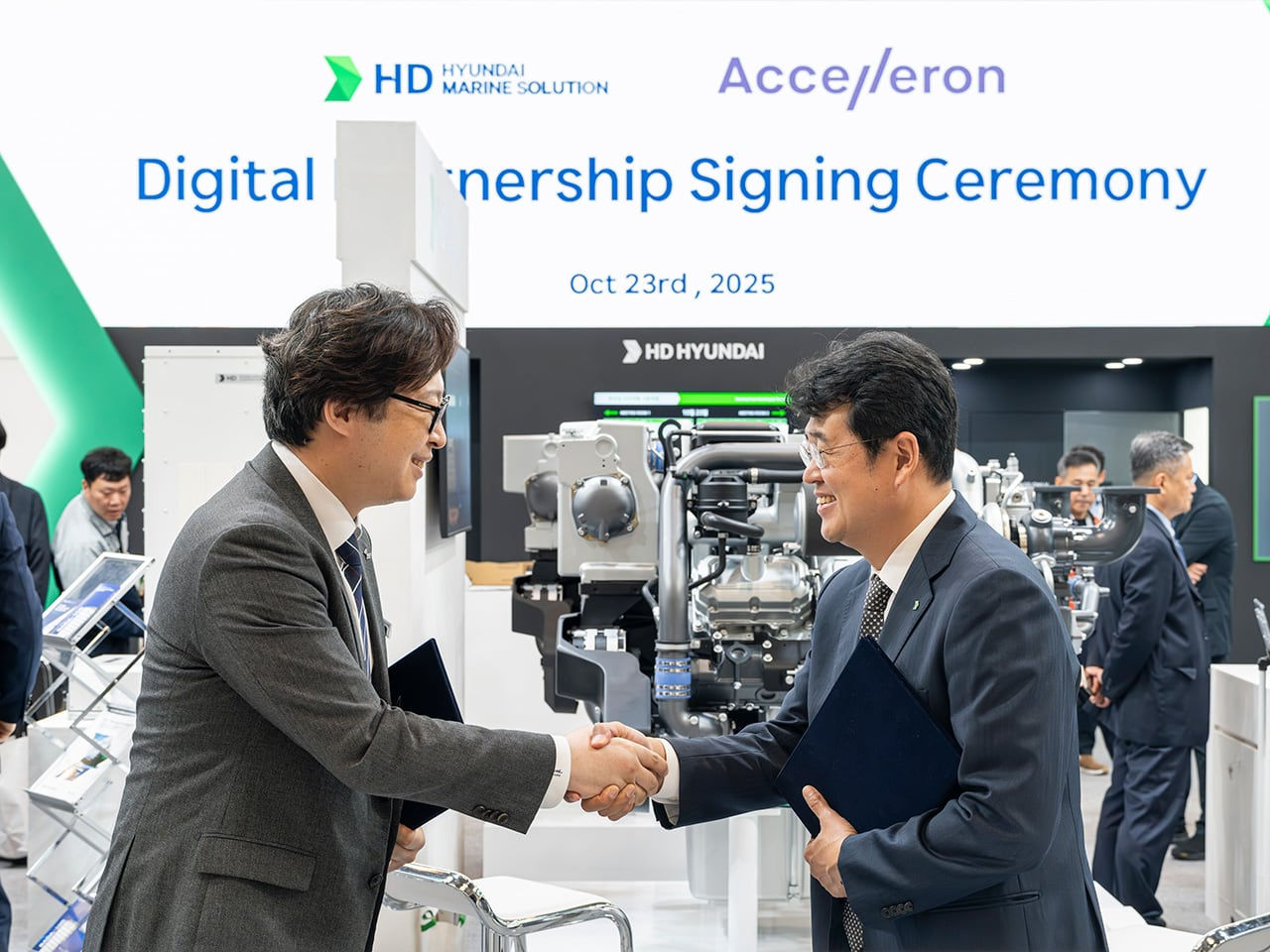 Media release - Accelleron and Hyundai Marine Solution enter digital partnership