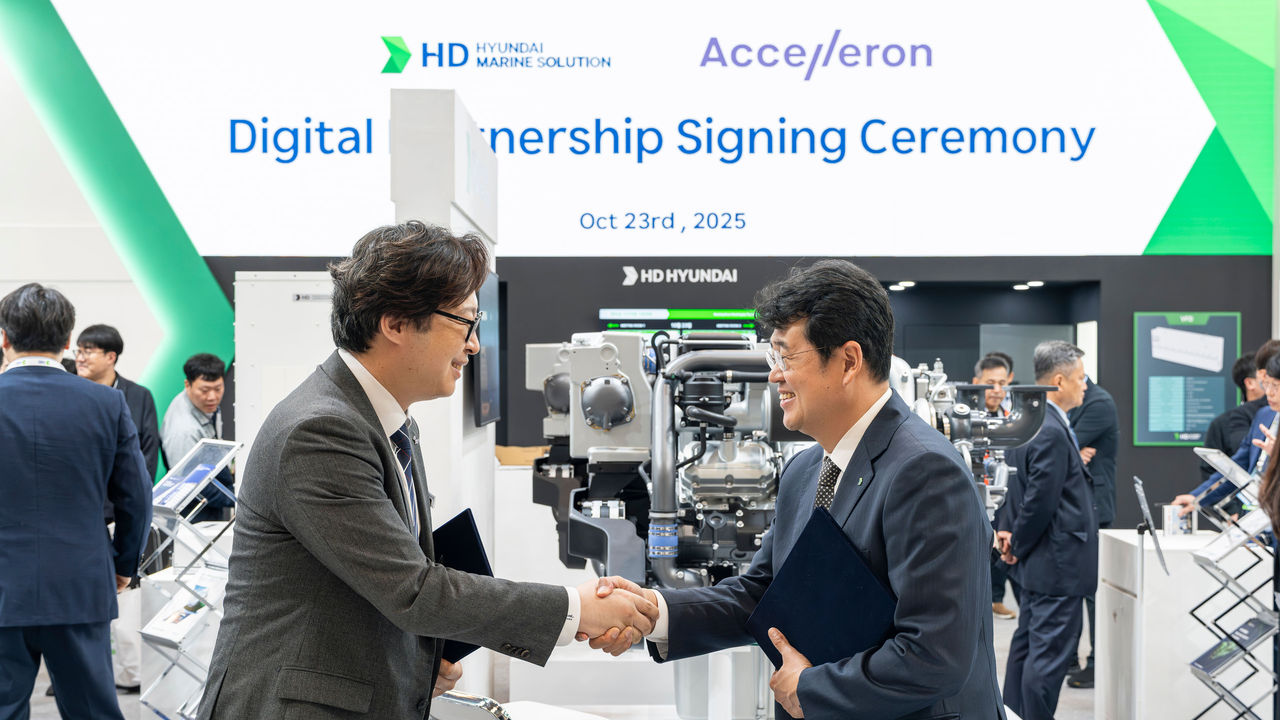 Media release - Accelleron and Hyundai Marine Solution enter digital partnership