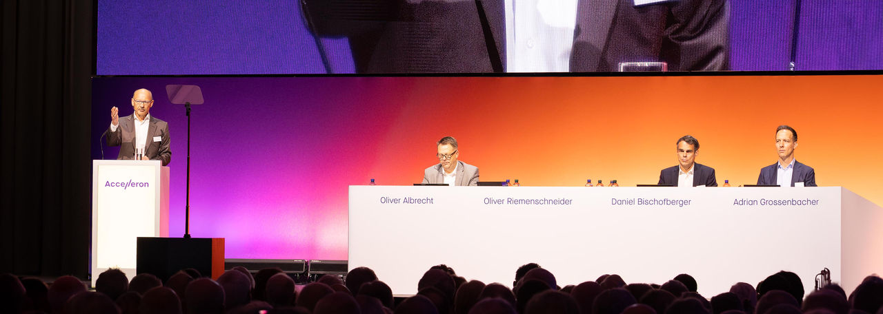 Auf Accellerons Generalversammlung 2024 wurden alle Anträge genehmigt. (Bild: Amélie Clements)