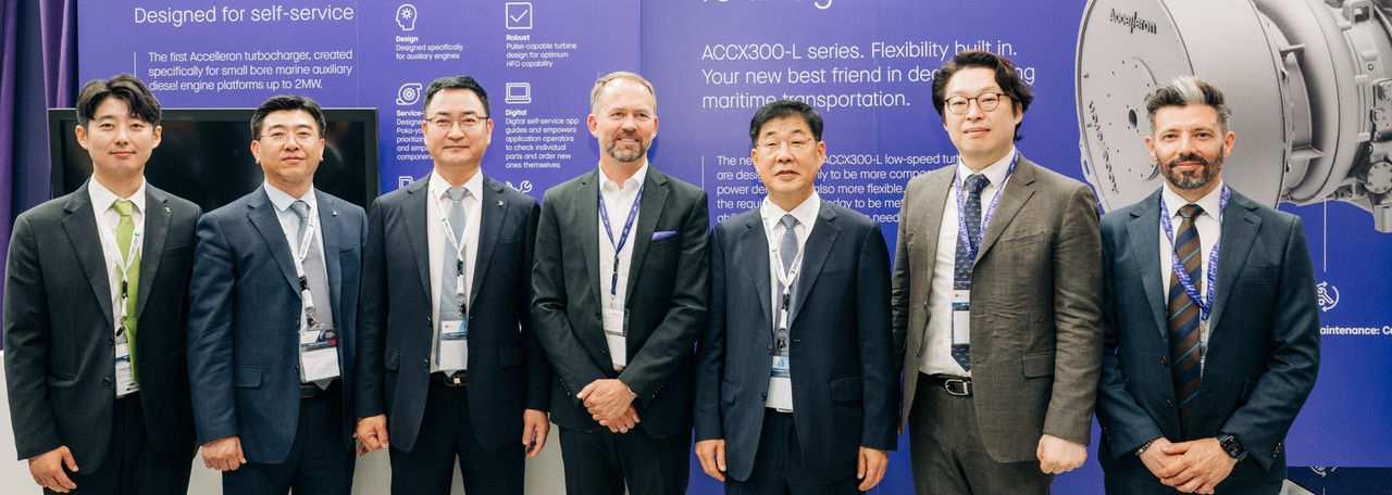 Accelleron HMS Service Agreement signing ceremony