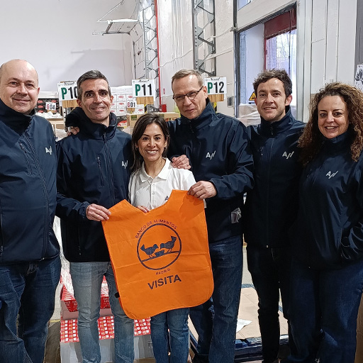 Accelleron Spain partnered with the Madrid Food Bank