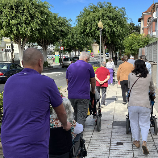 Accelleron Spain Las Palmas, partnered with the residents of El Pino Socio-Healthcare Center