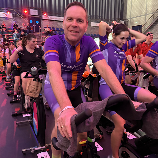 Accelleron colleagues participated in Fietsen voor Sophia