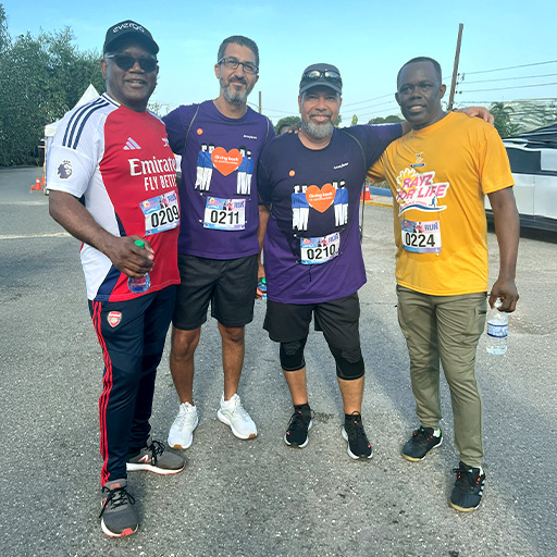 Accelleron North America sponsored and participated in Jamaica Energy Partner's Rayz for Life 5K