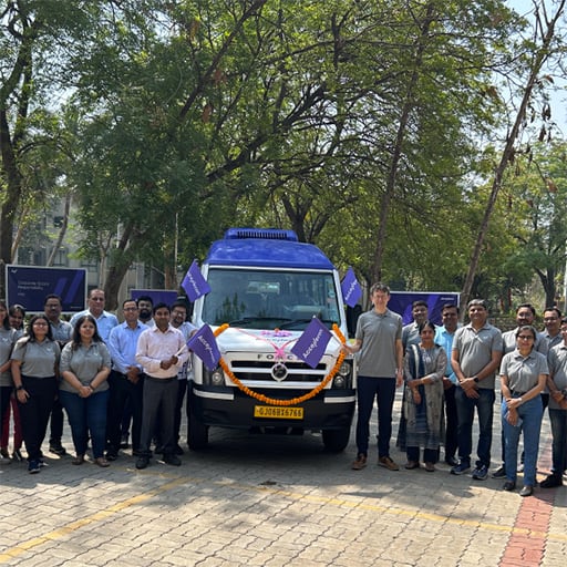 Accelleron India joined forces with the Indian Red Cross Society