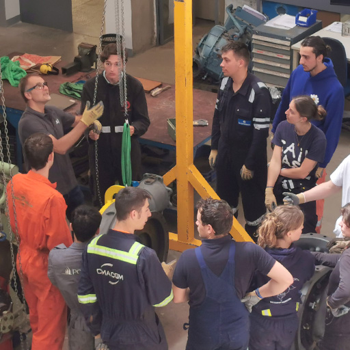 Accelleron France partnered with maritime academy ENSM