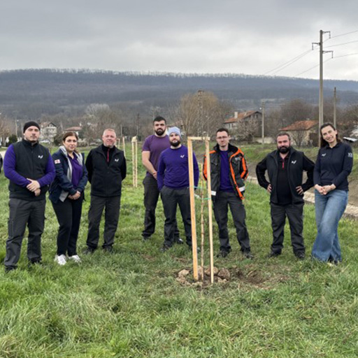 Accelleron Bulgaria - Restoring burned forests