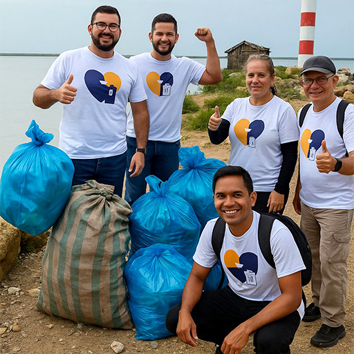 Accelleron Colombia took part in a Giveback Day in Barranquilla