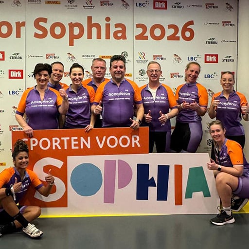Accelleron Netherlands - charity cycling event