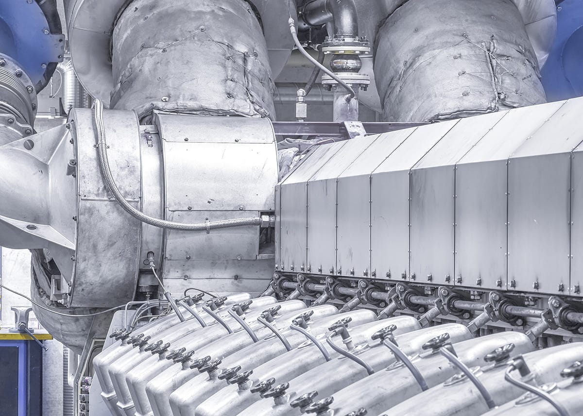 An image of an engine and turbocharger to reflect the company’s servicing agreement