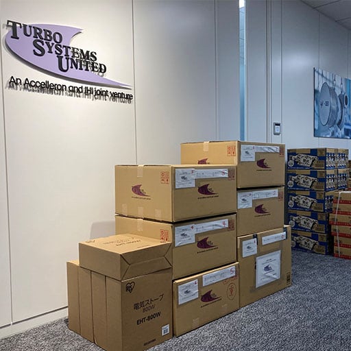 Accelleron -  Goods donation