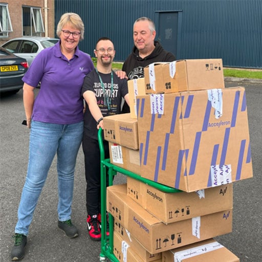 Accelleron - Food support UK