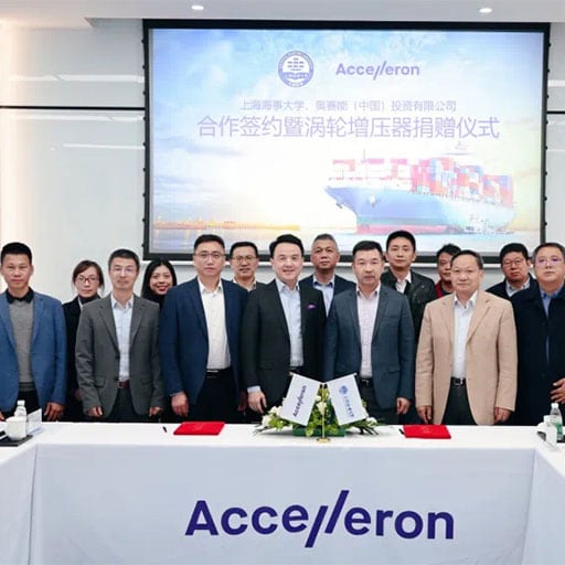 Accelleron - Supporting maritime education