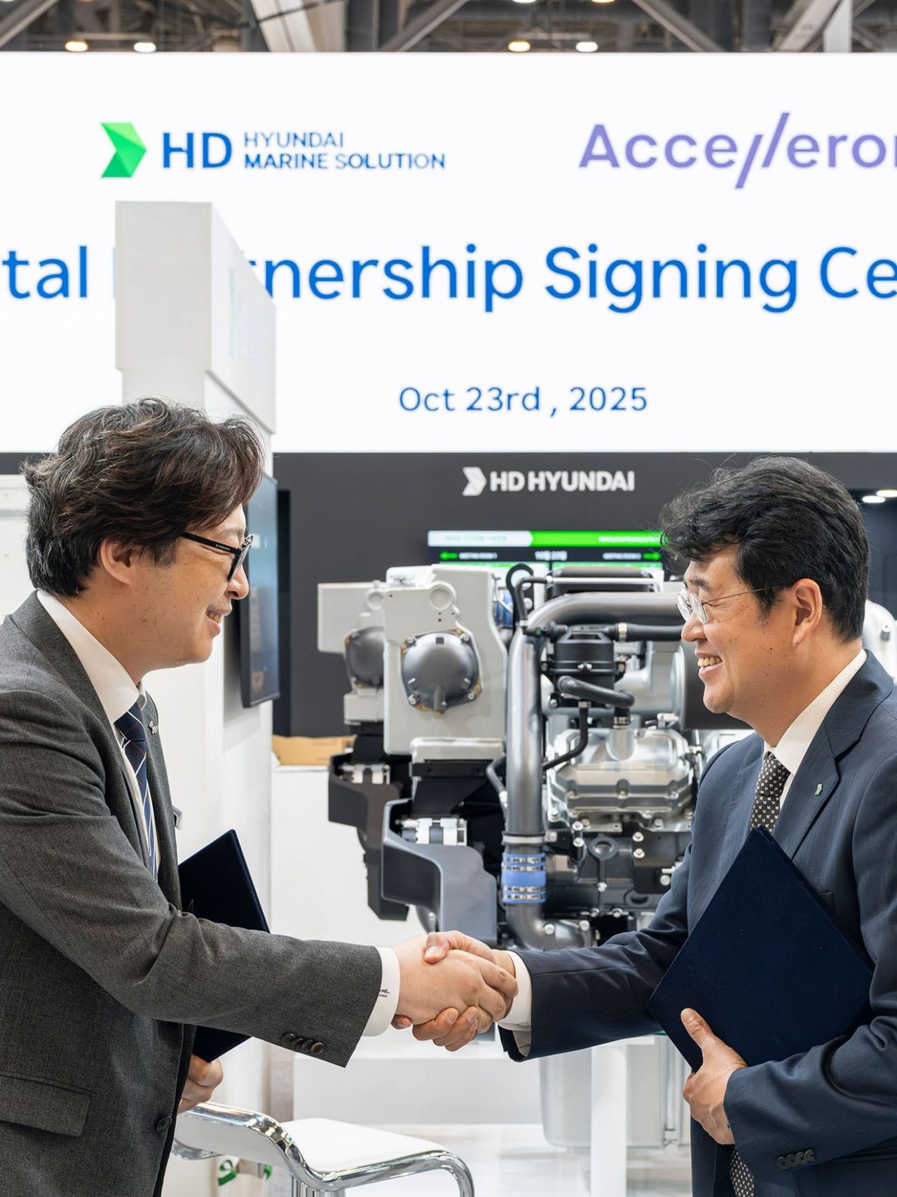 Accelleron and Hyundai Marine Solution enter digital partnership